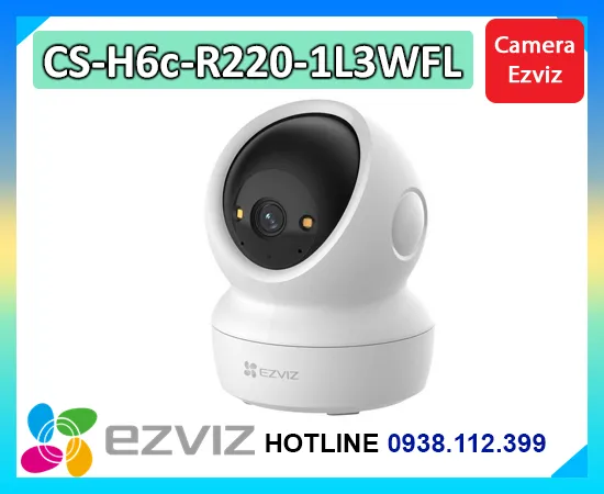 Camera EZVIZ CS-H6c-R220-1L3WFL, Camera WiFi EZVIZ H6c 3MP, Camera EZVIZ H6c quay quét 360 độ, Camera EZVIZ CS-H6c-R220-1L3WFL giá rẻ, Camera WiFi EZVIZ đàm thoại hai chiều, Camera EZVIZ H6c theo dõi chuyển động, Camera EZVIZ H6c hồng ngoại ban đêm, Giá camera EZVIZ CS-H6c-R220-1L3WFL, Lắp đặt camera EZVIZ H6c tại TP.HCM