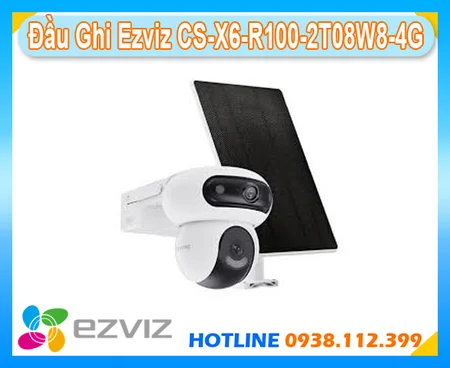 Lắp đặt camera Đầu Ghi Hình Ezviz CS-X6-R100-2T08W8-4G