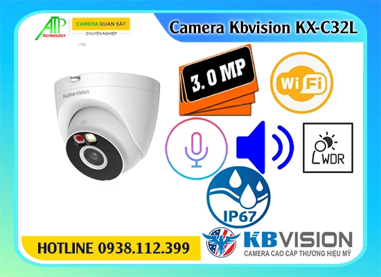 Camera IP Wifi KX-C32L,KX-C32L Chiết khấu cao,KX-C32L Wifi Không Dây Giá Hấp Dẫn,KX-C32L Chất lượng nhất,Địa Chỉ Bán KX-C32L Ultra 2k lite 3.0 MP ,KX C32L,thông số Camera KX-C32L