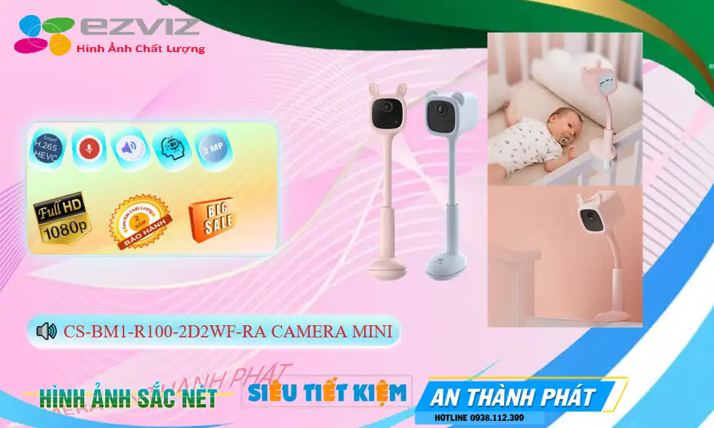 CS-BM1-R100-2D2WF-Ra sắc nét Wifi Ezviz CS-BM1-R100-2D2WF-Ra sắc nét Wifi Ezviz