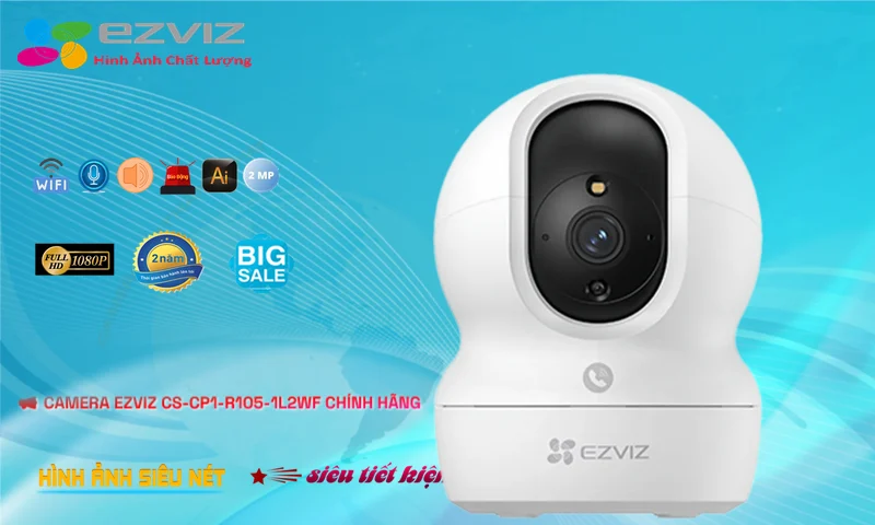 CS-CP1-R105-1L2WF sắc nét Wifi Ezviz