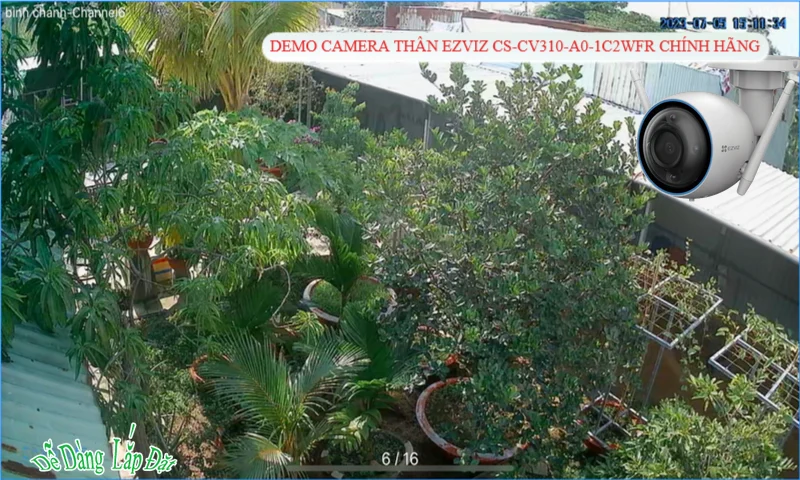 CS-CV310-A0-1C2WFR sắc nét Wifi Ezviz