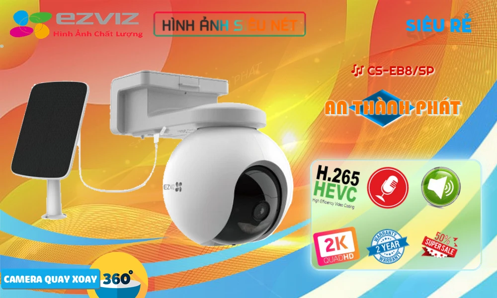 Camera Wifi Ezviz CS-EB8/SP Camera Wifi Ezviz CS-EB8/SP