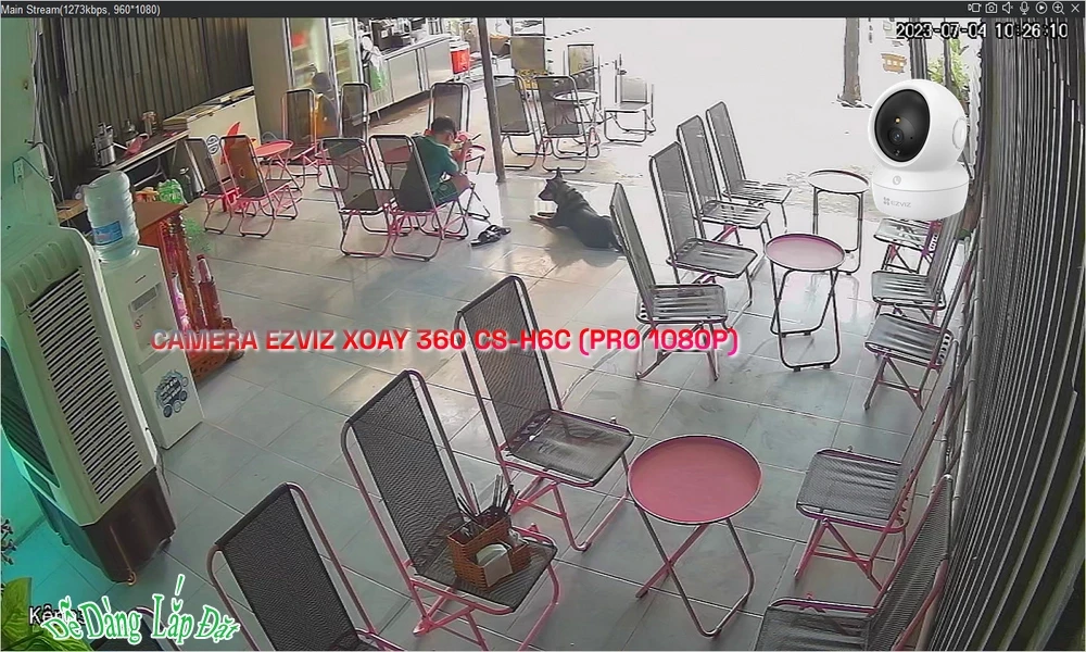 CS-H6c (Pro 1080P) Hình Ảnh Đẹp Wifi Ezviz