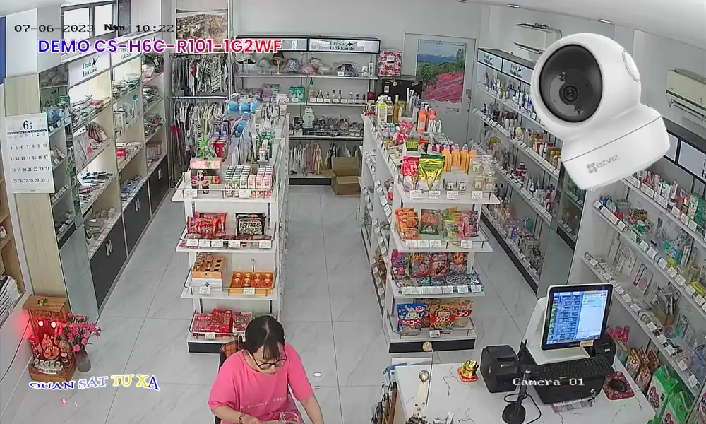 CS-H6c-R101-1G2WF sắc nét Wifi Ezviz