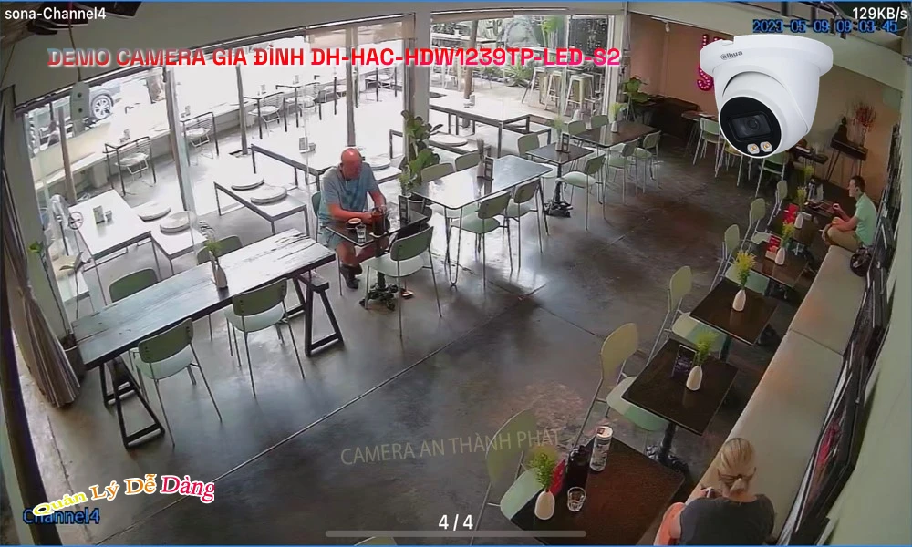  Loại Camera Giá re  Dùng Bộ Bộ camera dahua full color