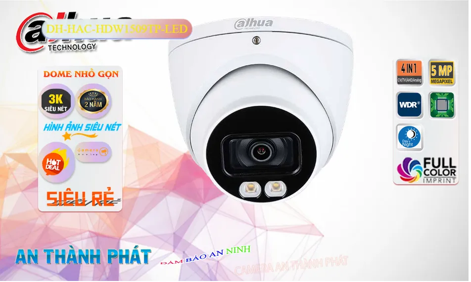DH-HAC-HDW1509TP-LED sắc nét Dahua