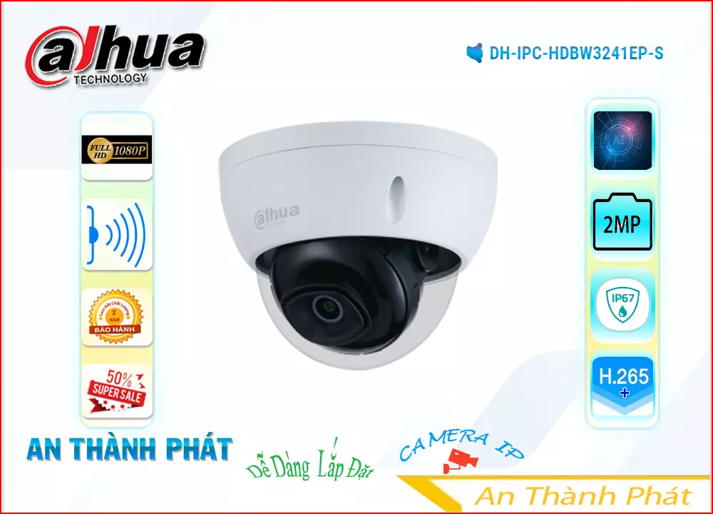 Camera IP Dome Dahua DH-IPC-HDBW3241EP-S,Giá DH-IPC-HDBW3241EP-S Cấp Nguồ Qua Dây Mạng ,Giá kỹ thuật DH-IPC-HDBW3241EP-S, Camera Giá re DH-IPC-HDBW3241EP-S Bán Lỗ,DH-IPC-HDBW3241EP-S tốt nhất,công nghê DH-IPC-HDBW3241EP-S FULL HD 1080P ,DH-IPC-HDBW3241EP-S Công Nghệ Mới,thông số DH-IPC-HDBW3241EP-S,DH-IPC-HDBW3241EP-S Chất lượng nhất,DH-IPC-HDBW3241EP-S Giá Khuyến Mãi,DH-IPC-HDBW3241EP-S Giá Hấp Dẫn,DH-IPC-HDBW3241EP-S mới,Bán giá rẻ DH-IPC-HDBW3241EP-S