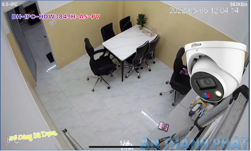 DH-IPC-HDW3849H-AS-PV sắc nét Dahua