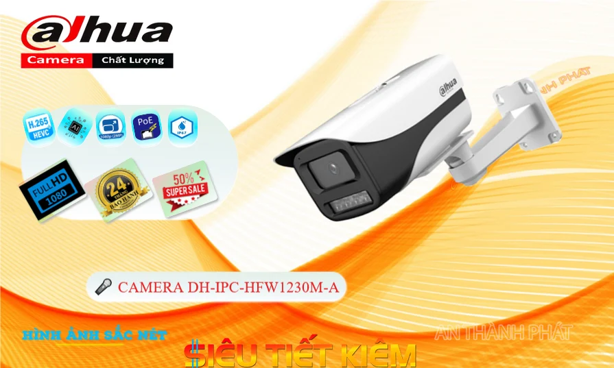 ➠ DH-IPC-HFW1230M-A sắc nét Dahua ➠ DH-IPC-HFW1230M-A sắc nét Dahua