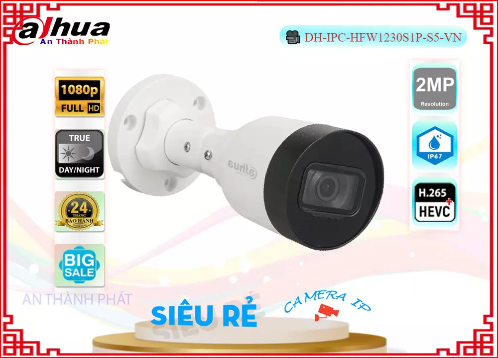 Camera IP Dahua DH-IPC-HFW1230S1P-S5-VN,Thông số DH-IPC-HFW1230S1P-S5-VN,DH-IPC-HFW1230S1P-S5-VN giá mới nhất,DH-IPC-HFW1230S1P-S5-VN Công Nghệ POE  Bán Sỉ, Loại Camera an ninh DH IPC HFW1230S1P S5 VN,DH-IPC-HFW1230S1P-S5-VN chiết khấu cao,Giá Bán DH-IPC-HFW1230S1P-S5-VN FULL HD 1080P 2.0 MP ,DH-IPC-HFW1230S1P-S5-VN Chính hãng,Bán rẻ DH-IPC-HFW1230S1P-S5-VN,Giá DH-IPC-HFW1230S1P-S5-VN,thông số DH-IPC-HFW1230S1P-S5-VN,DH-IPC-HFW1230S1P-S5-VN Giá rẻ nhất,DH-IPC-HFW1230S1P-S5-VN Chiết khấu cao,DH-IPC-HFW1230S1P-S5-VN Đang giảm giá