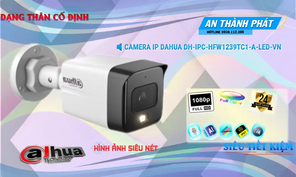 DH-IPC-HFW1239TC1-A-LED-VN sắc nét Dahua DH-IPC-HFW1239TC1-A-LED-VN sắc nét Dahua