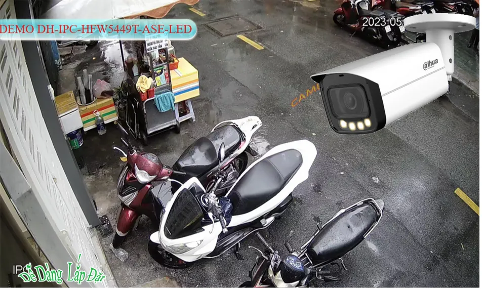 DH-IPC-HFW5449T-ASE-LED sắc nét Dahua