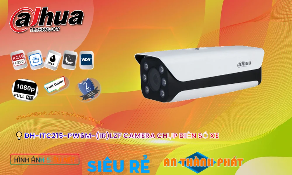 DH-ITC215-PW6M-(IR)LZF Camera Quan Sát Biển Số Xe