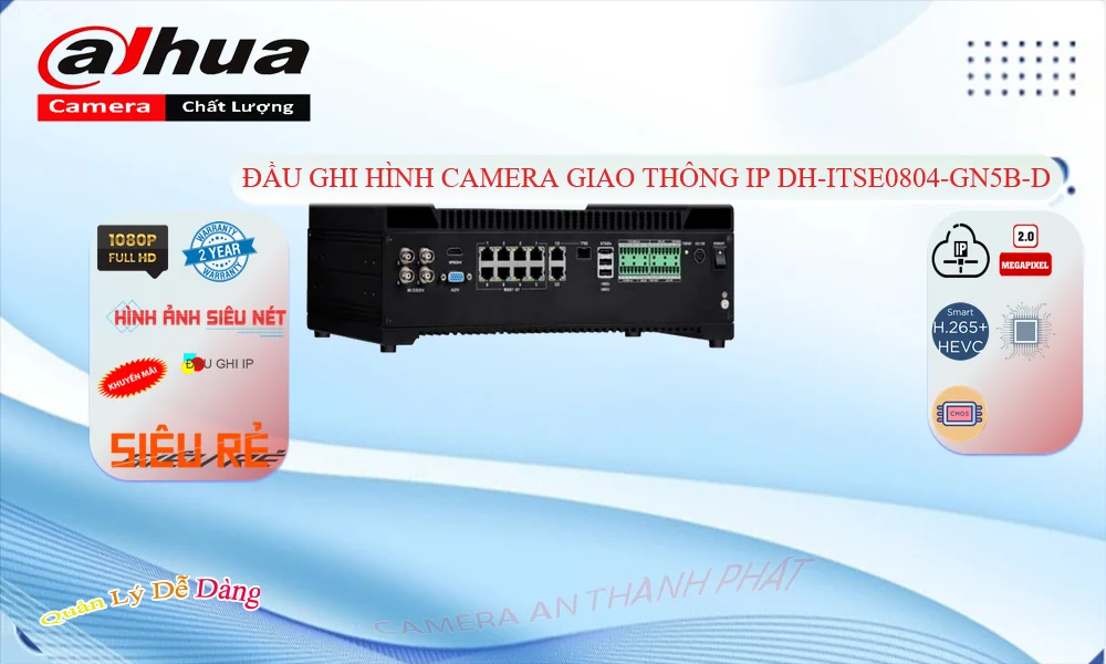 Đầu Ghi Hình Camera IP Chuyên Dụng DH-ITSE0804-GN5B-D