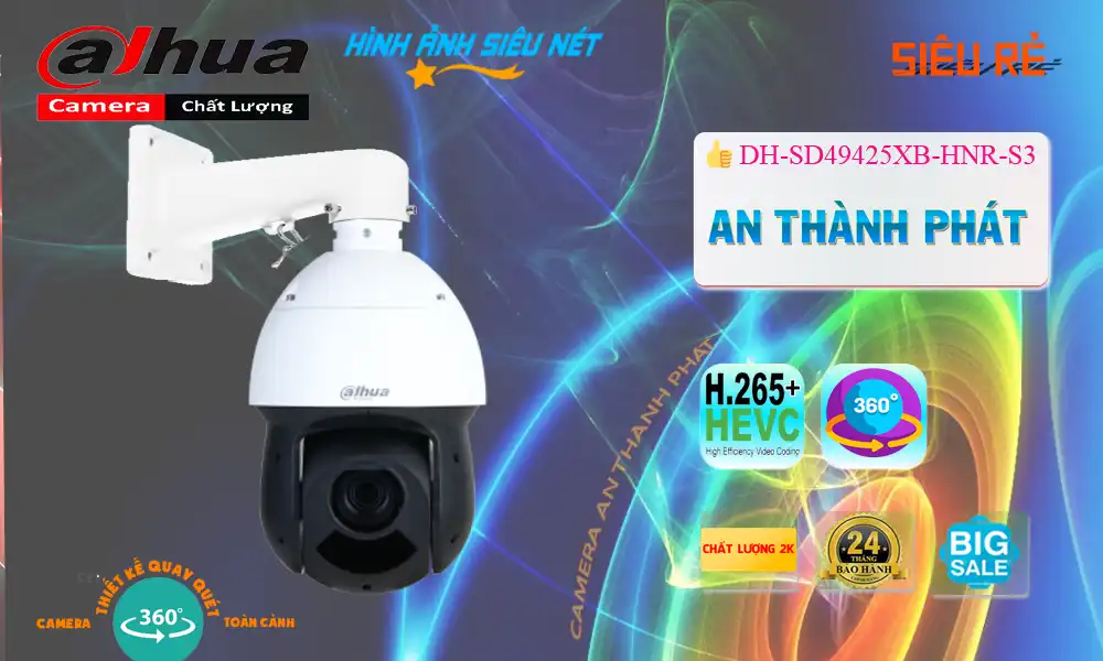 DH-SD49425XB-HNR-S3 sắc nét Dahua ➠ DH-SD49425XB-HNR-S3 sắc nét Dahua ➠