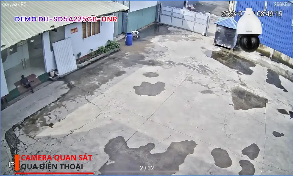 DH-SD5A225GB-HNR sắc nét Dahua