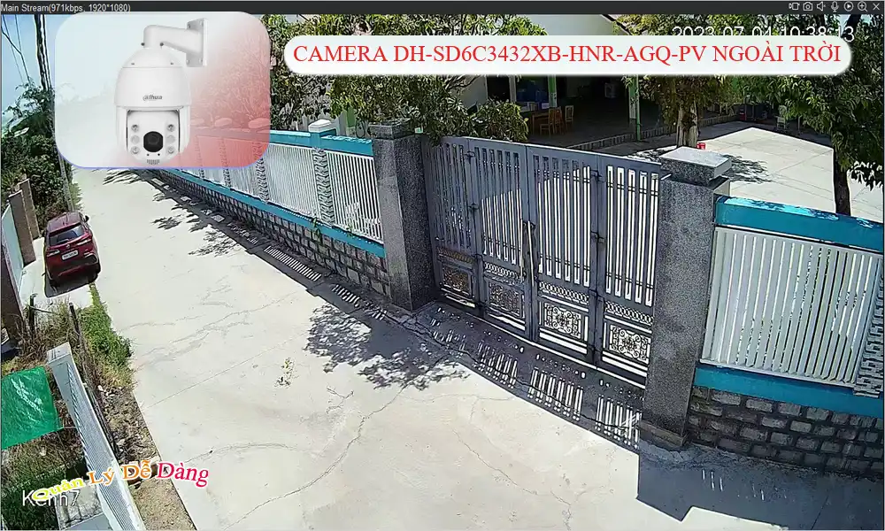 DH-SD6C3432XB-HNR-AGQ-PV sắc nét Dahua