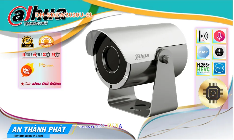 ➠  DH-SDZW2030U-SL sắc nét Dahua