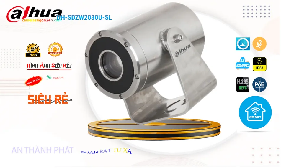 ➠  DH-SDZW2030U-SL sắc nét Dahua