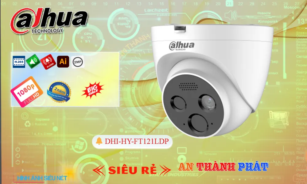 DHI-HY-FT121LDP sắc nét Dahua