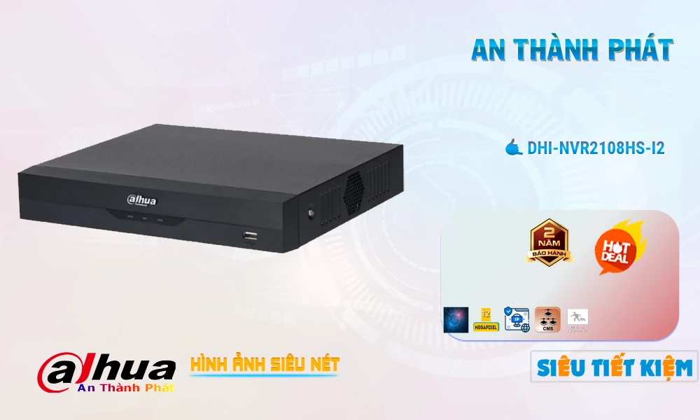 DHI-NVR2108HS-I2 sắc nét Dahua DHI-NVR2108HS-I2 sắc nét Dahua
