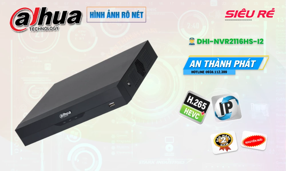 DHI-NVR2116HS-I2 sắc nét Dahua DHI-NVR2116HS-I2 sắc nét Dahua