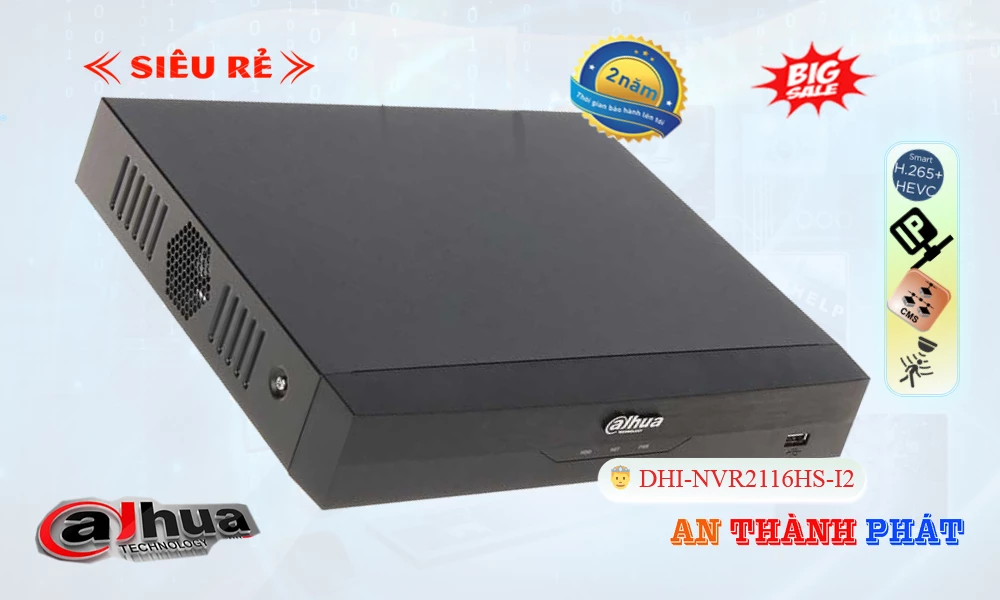 DHI-NVR2116HS-I2 sắc nét Dahua DHI-NVR2116HS-I2 sắc nét Dahua