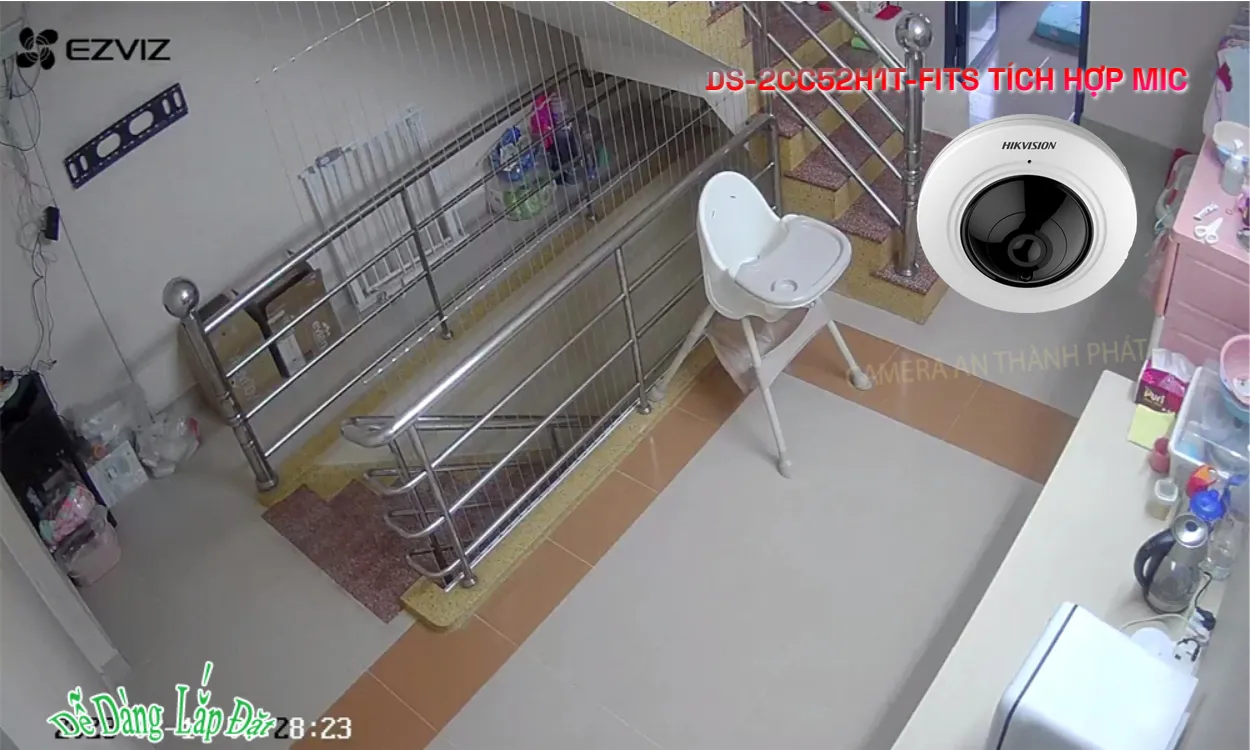 DS-2CC52H1T-FITS sắc nét Hikvision