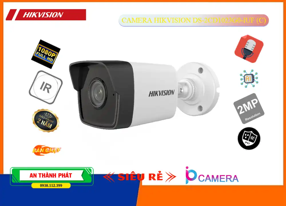 Camera Hikvision DS-2CD1023G0-IUF (C),DS-2CD1023G0-IUF(C) giá mới nhấtDS-2CD1023G0-IUF(C) Chính hãng,DS 2CD1023G0 IUF(C),Giá Bán DS-2CD1023G0-IUF(C) FULL HD 1080P 2.0 MP ,Điểm bán  Camera quan sát DS-2CD1023G0-IUF(C),DS-2CD1023G0-IUF(C) giá mới nhất,DS-2CD1023G0-IUF(C) Chính hãng,Giá ,Nhà Phân Phối DS-2CD1023G0-IUF(C)