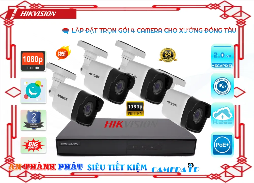 Lắp đặt trọn gói 4 camera cho xưởng đóng tàu, lắp đặt camera cho xưởng đóng tàu, camera giám sát xưởng đóng tàu, dịch vụ lắp đặt camera xưởng đóng tàu, báo giá lắp đặt camera xưởng đóng tàu, hệ thống camera giám sát cho xưởng đóng tàu, lắp camera xưởng đóng tàu chuyên nghiệp, khảo sát lắp camera xưởng đòng tàu, tư vấn lắp camera xưởng đóng tàu