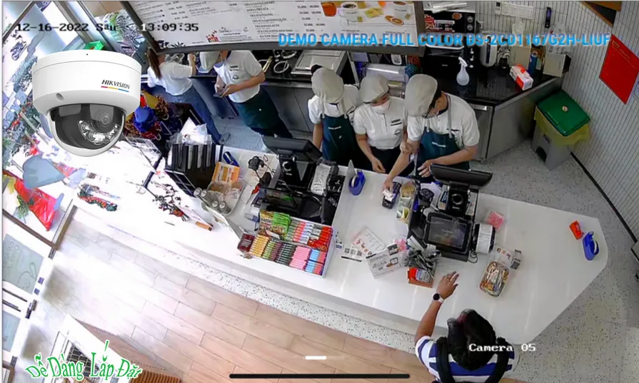 DS-2CD1167G2H-LIUF sắc nét Hikvision