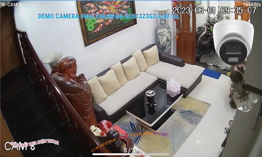 DS-2CD1323G2-LIUF/SL sắc nét Hikvision