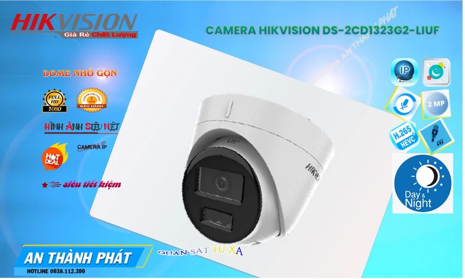DS-2CD1323G2-LIUF sắc nét Hikvision DS-2CD1323G2-LIUF sắc nét Hikvision