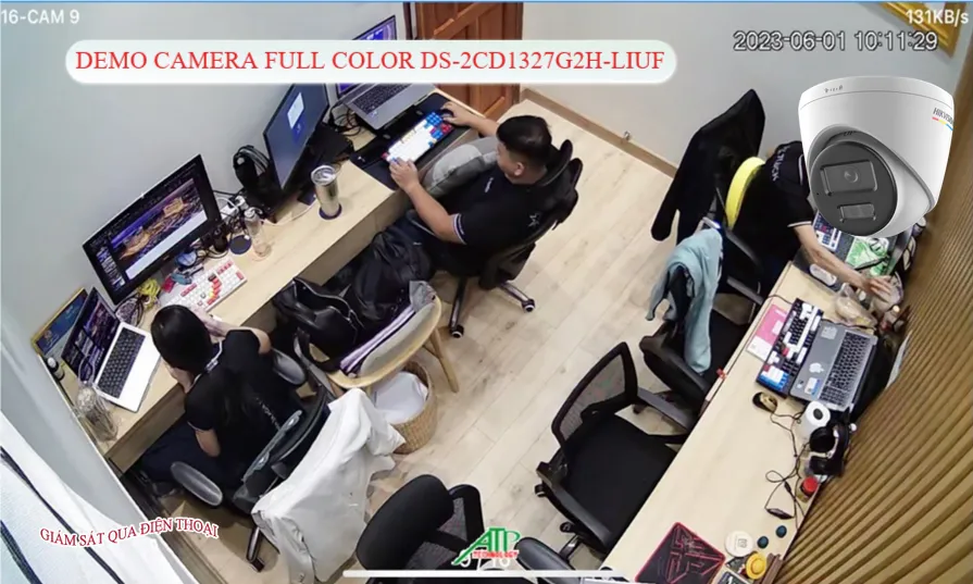 DS-2CD1327G2H-LIUF sắc nét Hikvision ➠