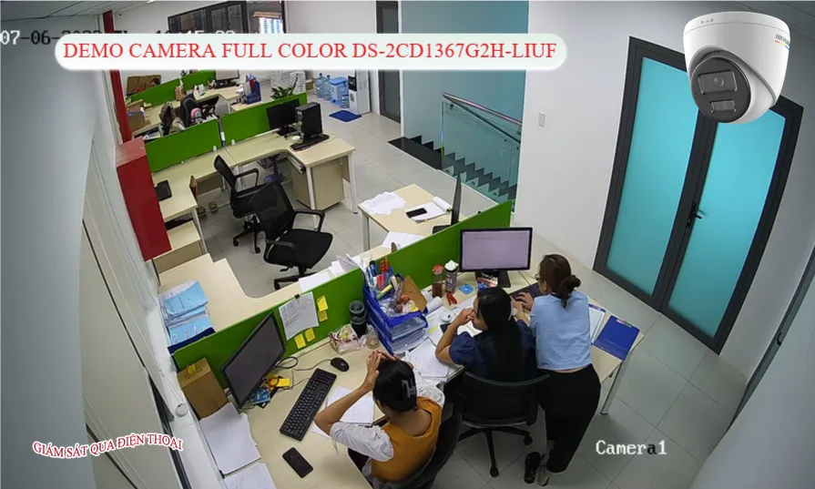 DS-2CD1367G2H-LIUF sắc nét Hikvision