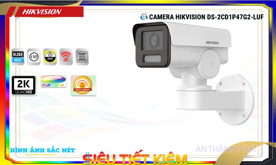 DS-2CD1P47G2-LUF sắc nét Hikvision ➠ DS-2CD1P47G2-LUF sắc nét Hikvision ➠