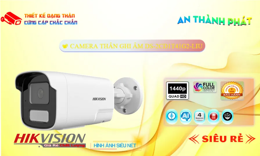 DS-2CD1T41G2-LIU camera Hikvision