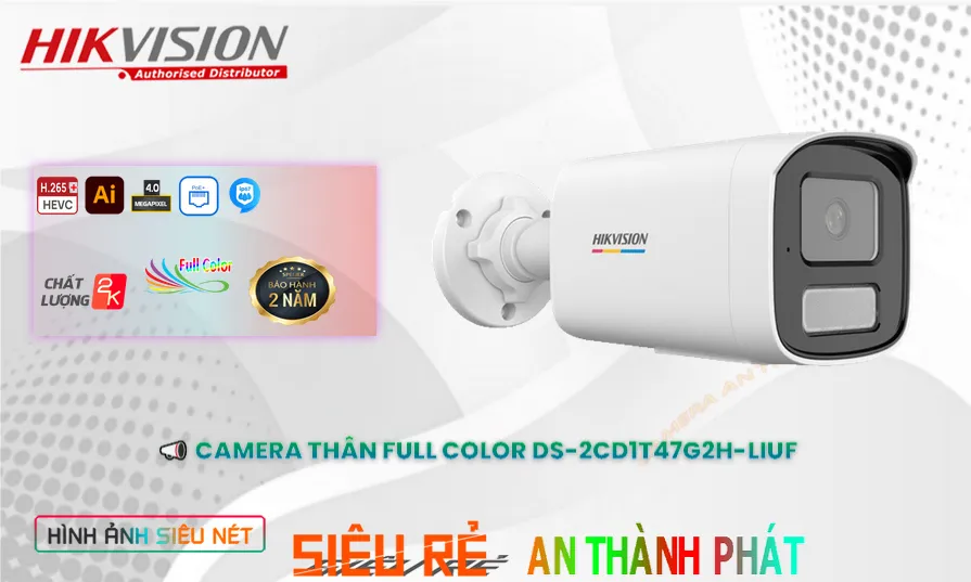 DS-2CD1T47G2H-LIUF sắc nét Hikvision DS-2CD1T47G2H-LIUF sắc nét Hikvision