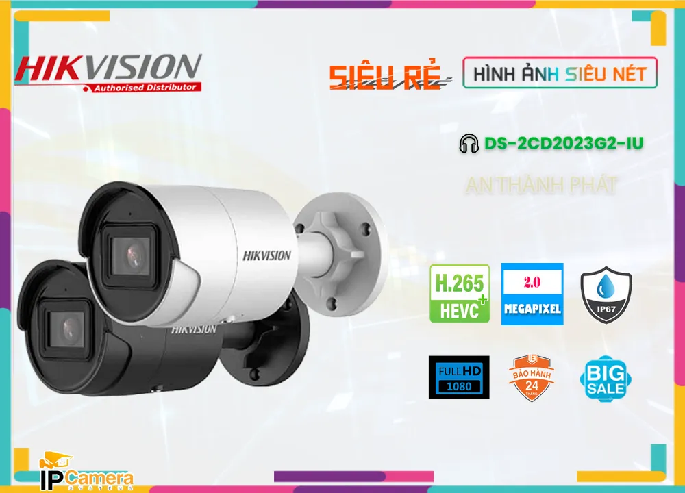 DS-2CD2023G2-IU Camera Hikvision Chất Lượng DS-2CD2023G2-IU Camera Hikvision Chất Lượng