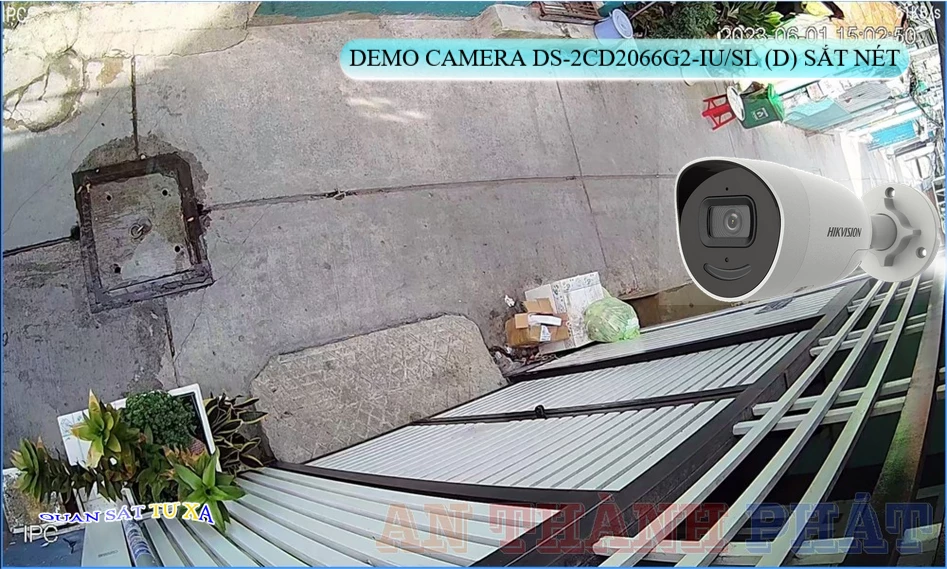 DS-2CD2066G2-IU/SL(D) sắc nét Hikvision