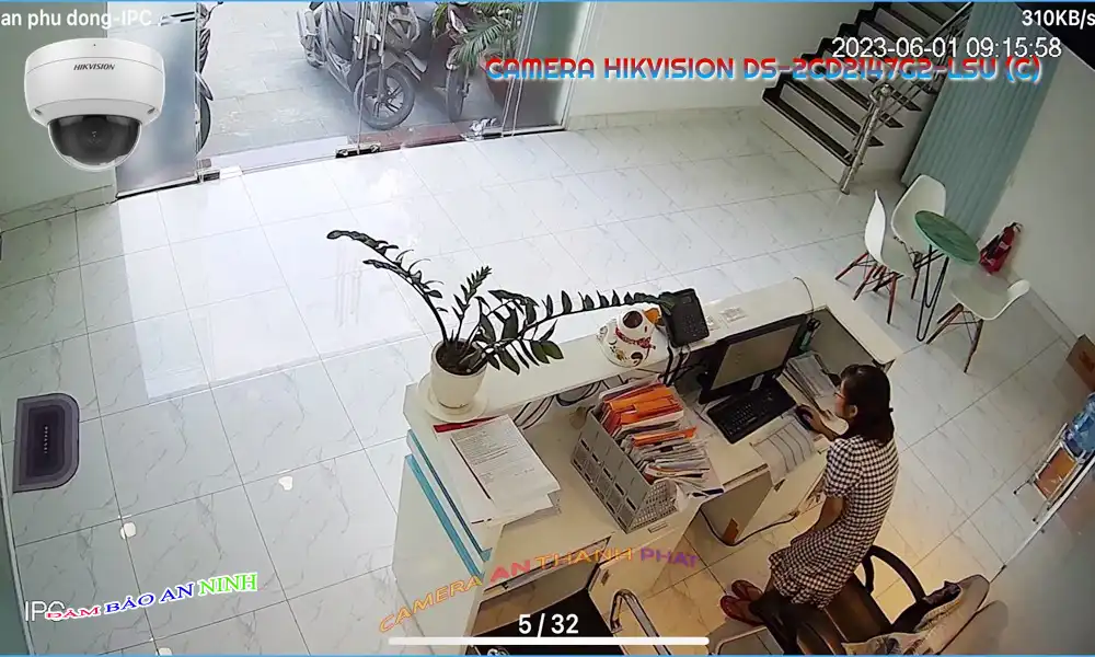 DS-2CD2147G2-LSU (C) sắc nét Hikvision