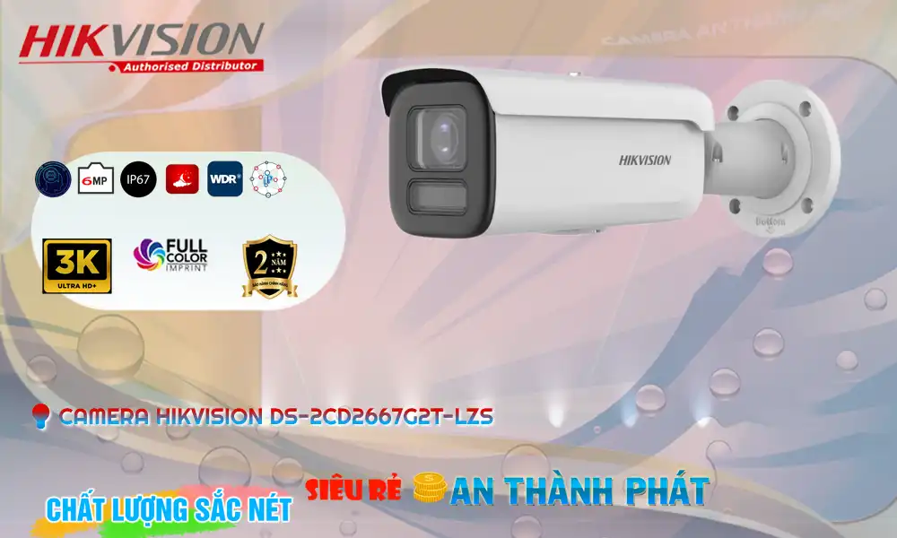 DS-2CD2667G2T-LZS sắc nét Hikvision