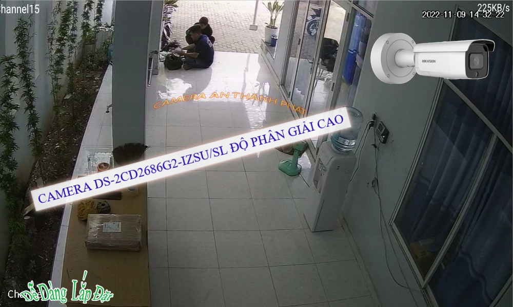 Camera IP Hikvision DS-2CD2686G2-IZSU/SL Mẫu Đẹp