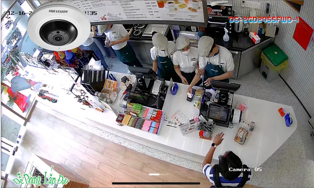 DS-2CD2955FWD-I sắc nét Hikvision ➠ DS-2CD2955FWD-I sắc nét Hikvision ➠
