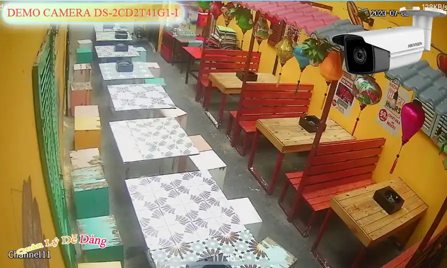 DS-2CD2T41G1-I sắc nét Hikvision