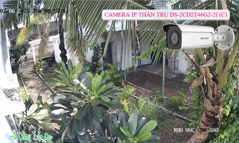 DS-2CD2T46G2-2I (C) sắc nét Hikvision