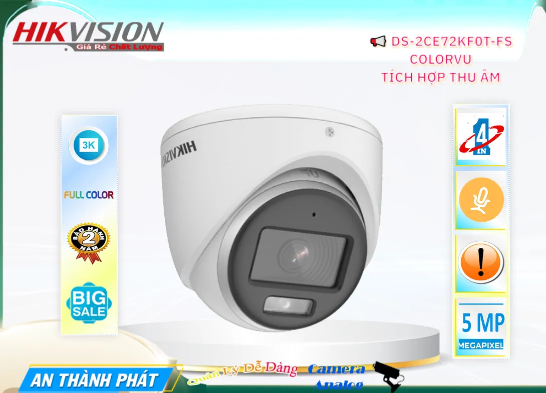Camera DS-2CE72KF0T-FS Có Màu Ban Đêm,Giá DS-2CE72KF0T-FS,DS-2CE72KF0T-FS Giá Khuyến Mãi,Bán rẻ ,Giá kỹ thuật  Loại Camera an ninh ,Địa Chỉ Bán DS-2CE72KF0T-FS HD Anlog ,DS-2CE72KF0T-FS giá mới nhất,Giá Bán DS-2CE72KF0T-FS,DS-2CE72KF0T-FS tốt nhất,DS-2CE72KF0T-FS bán rẻ
