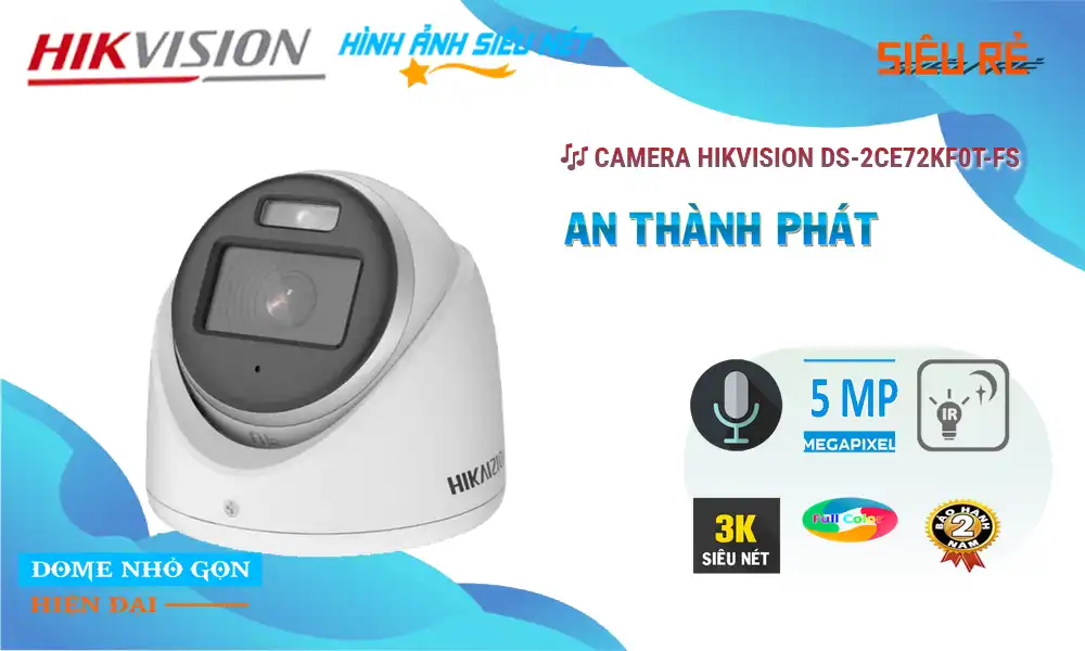 DS-2CE72KF0T-FS sắc nét Hikvision ➠ DS-2CE72KF0T-FS sắc nét Hikvision ➠