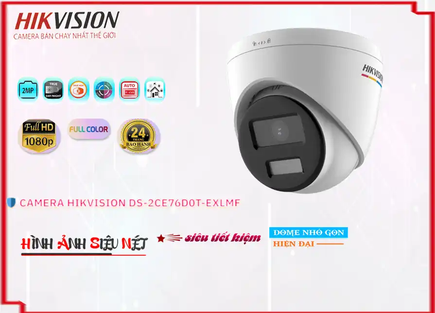 DS-2CE76D0T-EXLMF Camera Giá rẻ  Hikvision